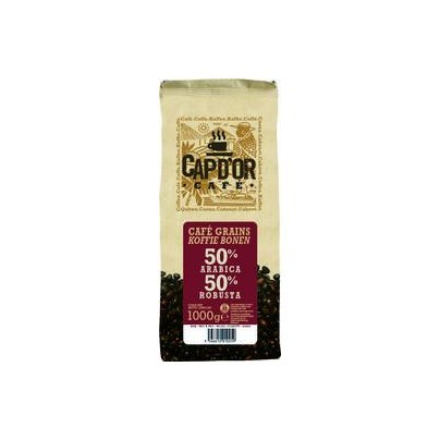 Cafe en grains 50 arabica 50 robusta 1 kg