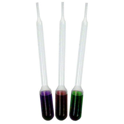 100 pipettes transparentes solia