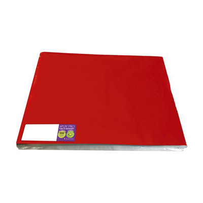 100 sets de table 30 x 40 cm rouge