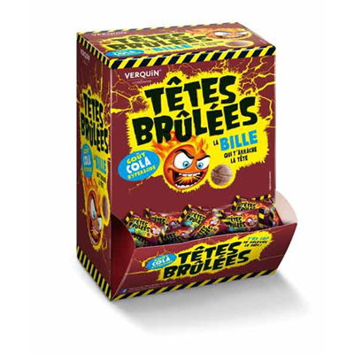 300 tetes brulees cola verquin