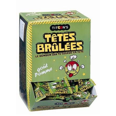 300 tetes brulees pomme titoon s