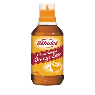 Arôme naturel d'orange zeste 0.5 L Sébalcé