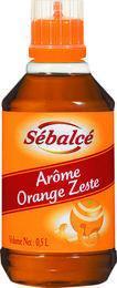 Arome orange zeste conditionnement poly ethylene terephtalate 500 ml