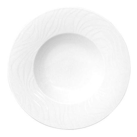 Assiette creuse waves 23 cm pour professionnels
