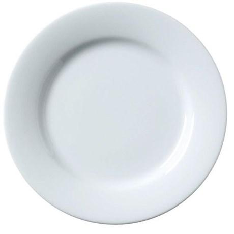 Assiette julia blanche 27 cm vendu par 10 pour professionnels