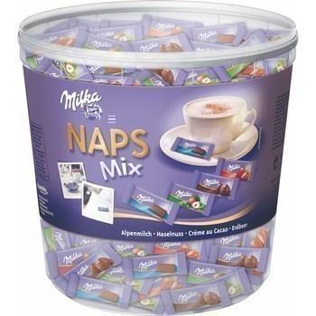 Assortiment de chocolat au lait naps mix 1 kg