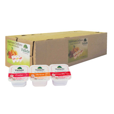 Assortiment de confiture 120 x 30 g valade