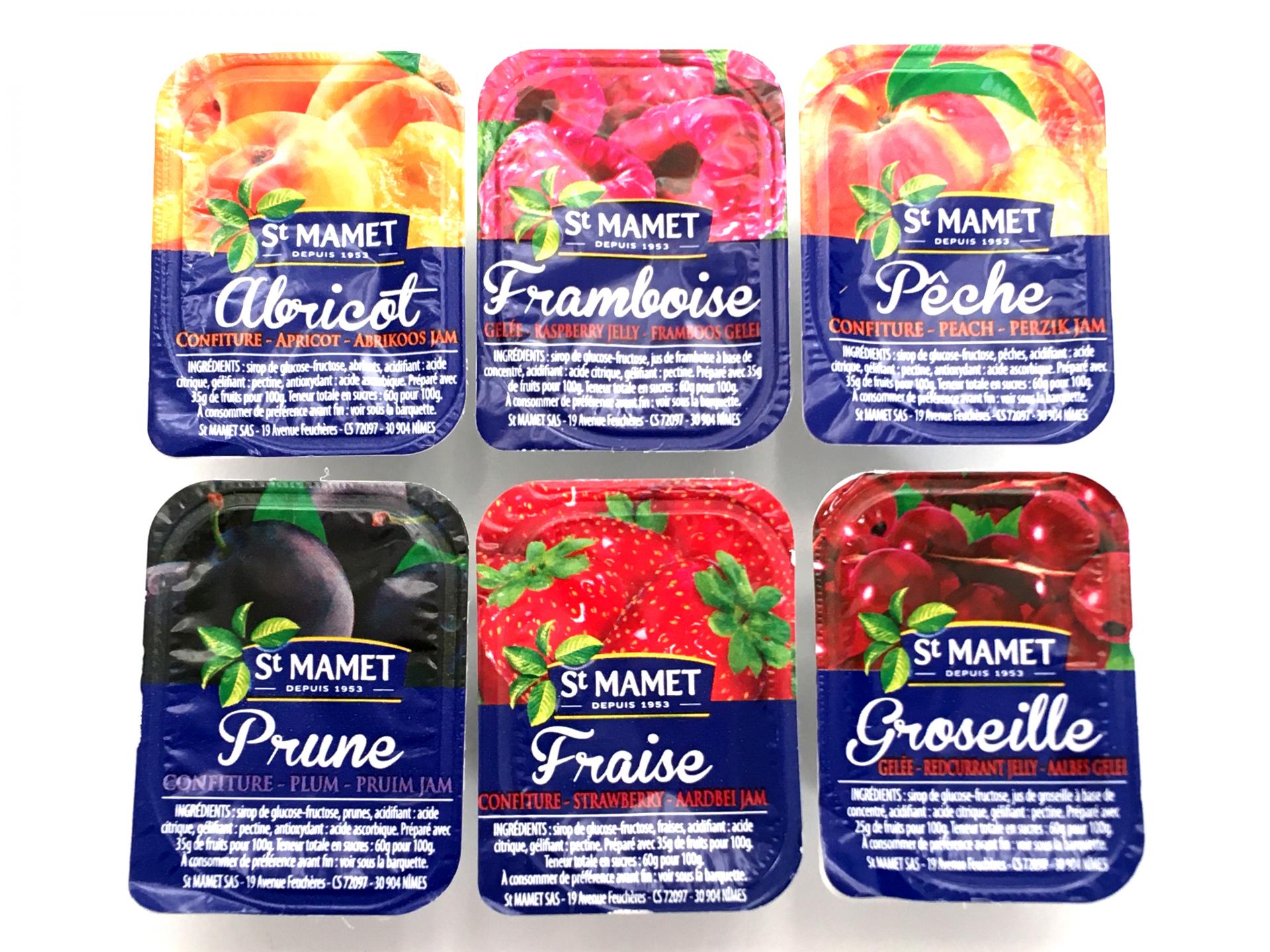 Grossiste alimentaire Confitures Individuelles promos 