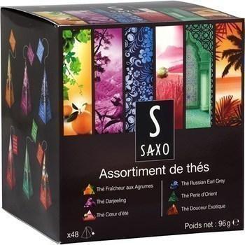 Assortiment de thes le coffret de 48 sachets 96 g