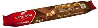 Barre chocolat lait noisettes 32 x 45 g cote d or 2