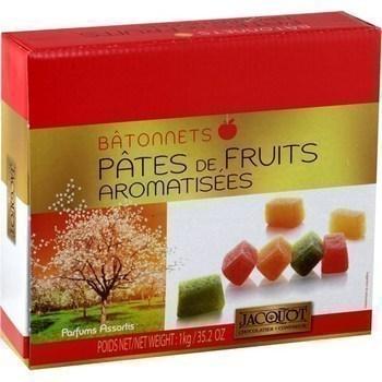 Batonnets de pates de fruits aromatisees 1 kg