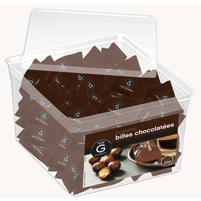 Billes chocolatees duossimo 200 pieces gilbert