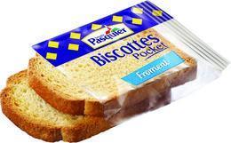 Biscotte au froment 2 tranches 15 g 