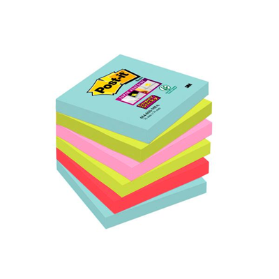 Bloc note cube post it miami 76 x 76 mm x 6