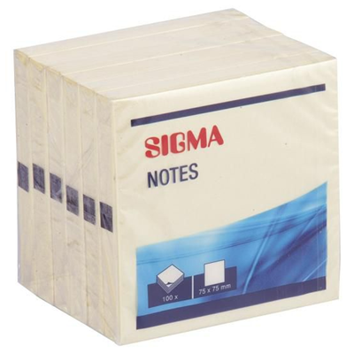 Bloc note repositionnable x 6