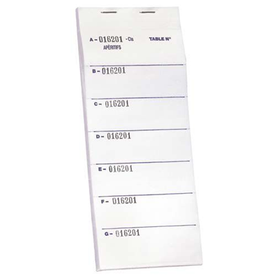 Bloc pizza dupli 95 x 235 mm x 5