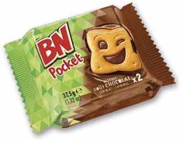 Bn pocket chocolat 37 5 g chocolat le lot de 20