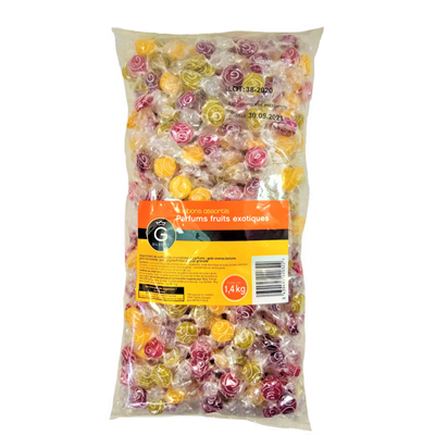 Bonbons d acceuil aux fruits exotiques gilbert