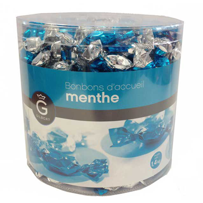 Bonbons d accueil a la menthe x 420 pcs