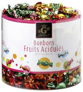 Bonbons d accueil aux fruits gilbert 1 4 kg