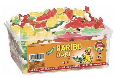 Bonbons haricroco 210 pieces haribo fourniture ccas comites d entreprise et professionnels