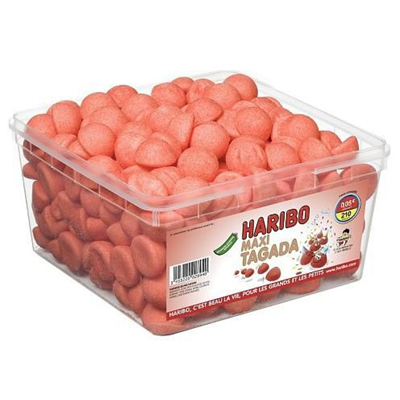 Bonbons maxi tagada 210 pieces haribo