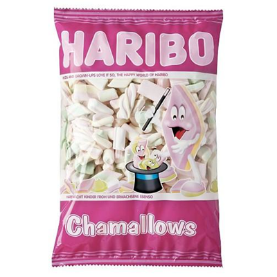 Bonbons supermix guimauve sachet 1 kg haribo