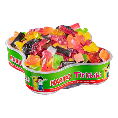 Bonbons tirlibibi assortiment 1 kg haribo