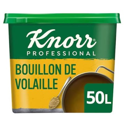 Bouillon de volaille en pate 1 kg 50 l knorr