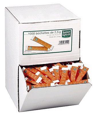Buchettes de sucres st louis 1000 x 2 5 g pour professionnels et collectivites
