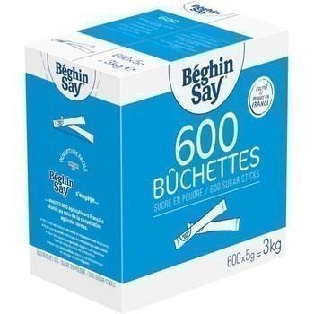 Bûchettes de sucre blanc Béghin-Say - 300 buchettes - 1,2 kg