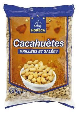 Cacahuete 1 5 kg demi box horeca select pour bureau
