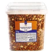 Cacahuetes de comptoir grillees et salees 3 kg pour professionnels