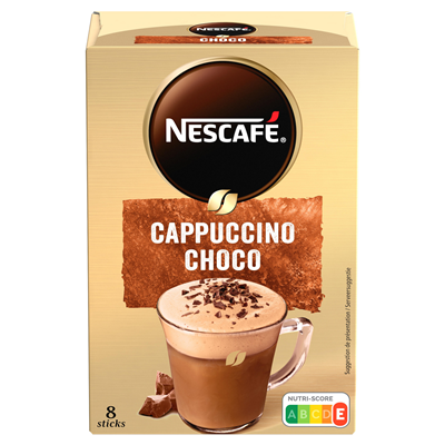 Cafe choco cappuccino 8 x 15 5 g nescafe