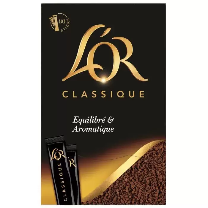 Café classique 80 sticks L'Or