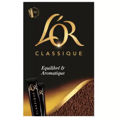 Cafe classique 80 sticks l or