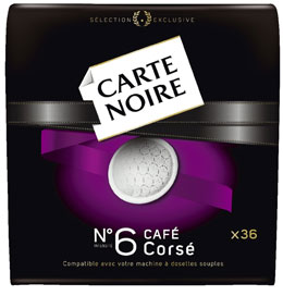 SENSEO Dosettes de café petit dejeuner 20 dosettes 250g pas cher