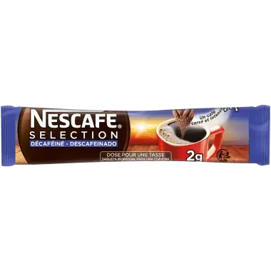Cafe decafeine special filtre dosettes nescafe le lot de 10