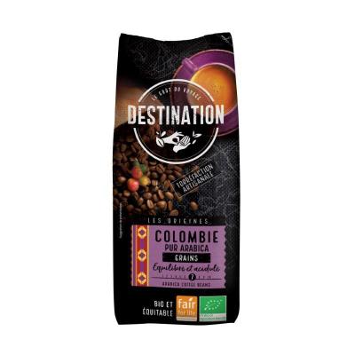 Cafe en grain bio colombie pur arabica intensite 7 1 kg destination 1