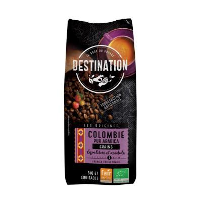 Cafe en grain bio colombie pur arabica intensite 7 1 kg destination 1
