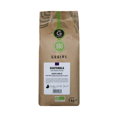 Cafe en grain guatemala 1kg gilbert bio