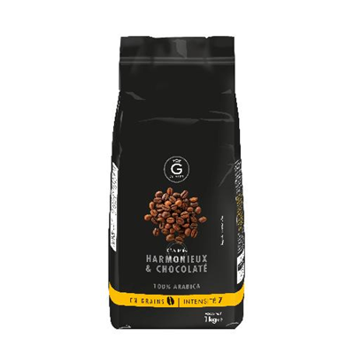 Café en grains 100% arabica équitable 1 kg