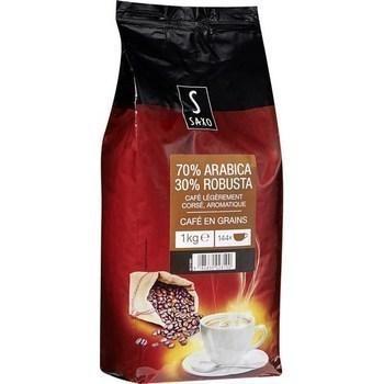 Café de Paris Arabica Grand Arôme Café en Grains 100% Arabica 1 kg