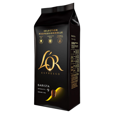 Cafe en grains intensite n 9 barista 1 kg l or