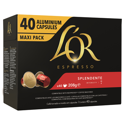 Lot de 200 Capsules de Café L'OR Espresso, 20 Variétés, Intensité 5 à 12  (via Coupon et Abonnement) –