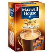 Cafe maxwell house qualite filtre 100 sticks pour professionnels