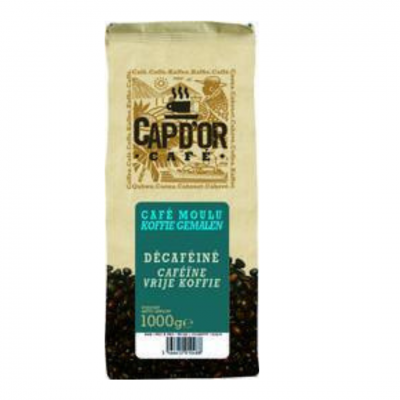 Cafe moulu decafeine cap d or 1 kg