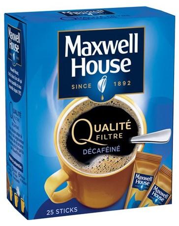 Cafe qualite filtre decafeine 25 sticks cafe pour bureau