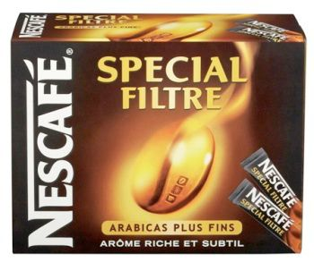 NESCAFE Espresso, Café Soluble, Boîte de 25 Sticks