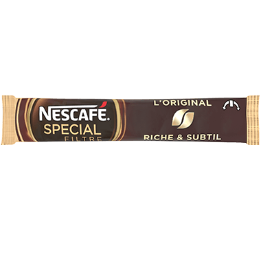 Café soluble spécial filtre en stick 2 g Nescafé vendu à l'unité